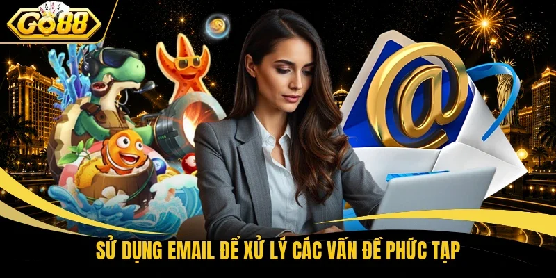 Sử dụng email để xử lý các vấn đề phức tạp