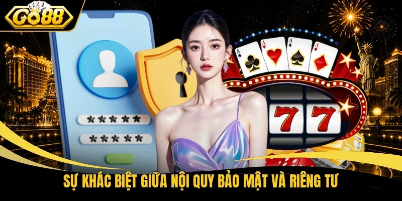 Sự khác biệt giữa nội quy bảo mật và riêng tư