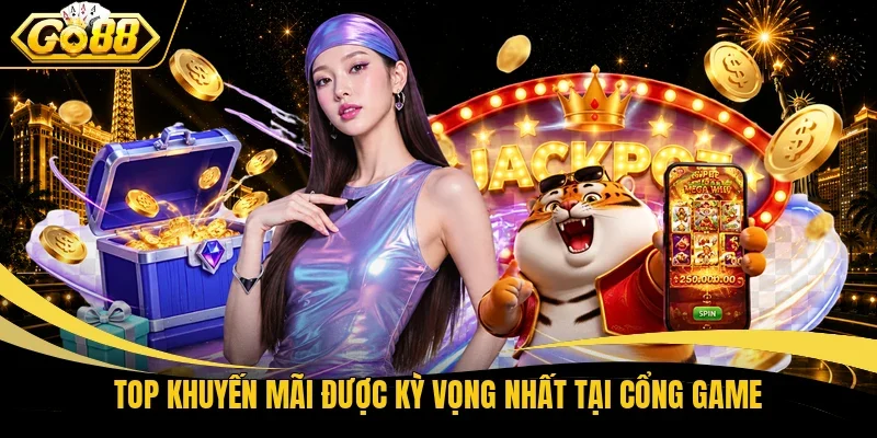 Top khuyến mãi được kỳ vọng nhất tại cổng game